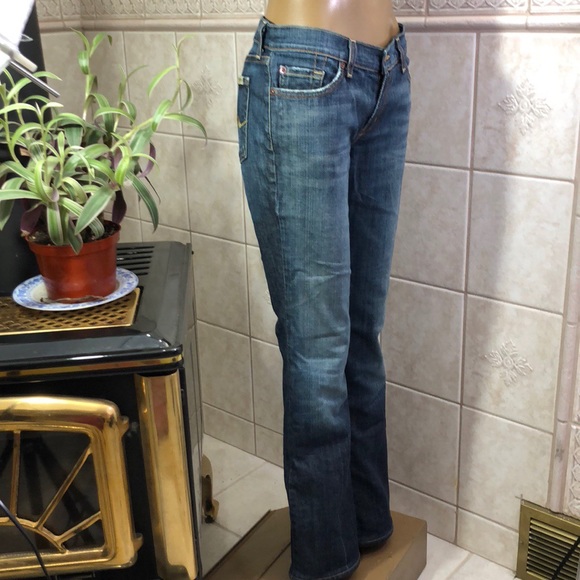 David Kahn  Rise Bootcut Stretch Jeans Flame Pocs - Picture 4 of 8